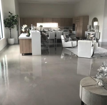 Decorative concrete finish installed by Fredericksburg Elite Concrete