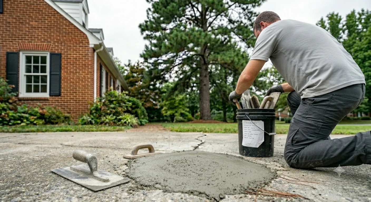 Concrete repair Fredericksburg VA